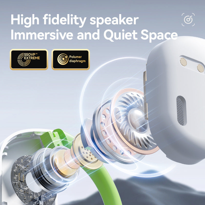 New M82Ear Hanging Type OWS Bluetooth Headset Wireless Running Sports Not Into Ear Noise Reduction Wireless Bluetooth Headset