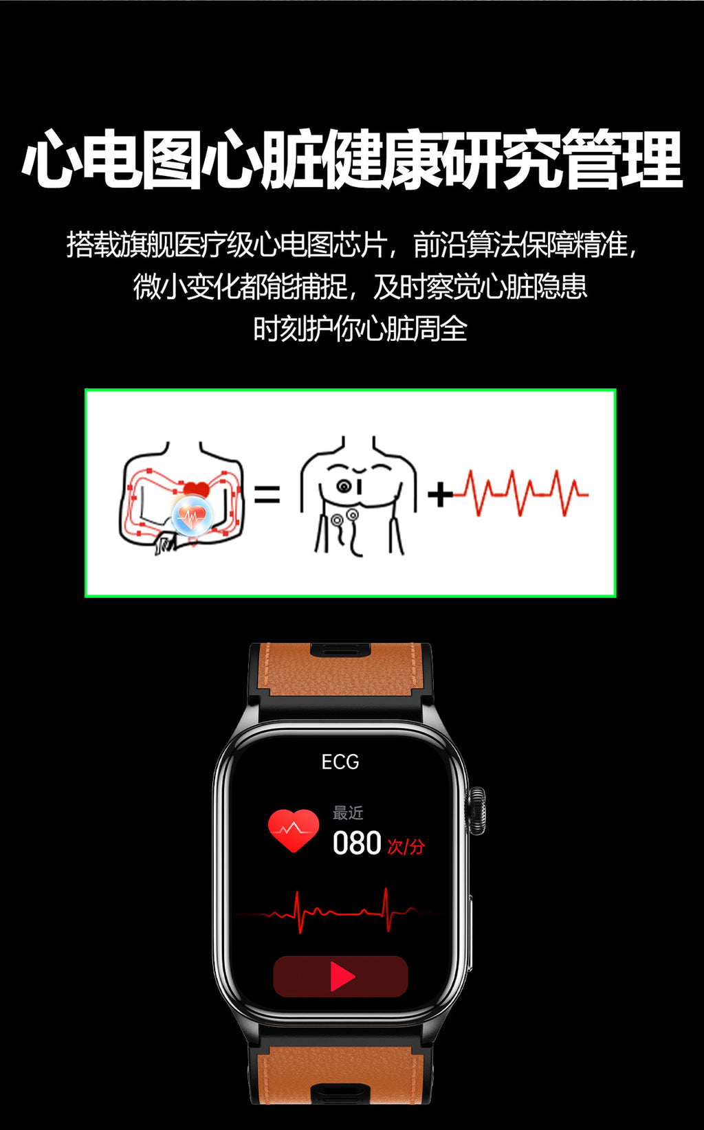 s101Smart Watch Air Pump Air Bag Blood Pressure Measurement ecg ECG NFC Bluetooth Call Blood Sugar Health Smart Watch
