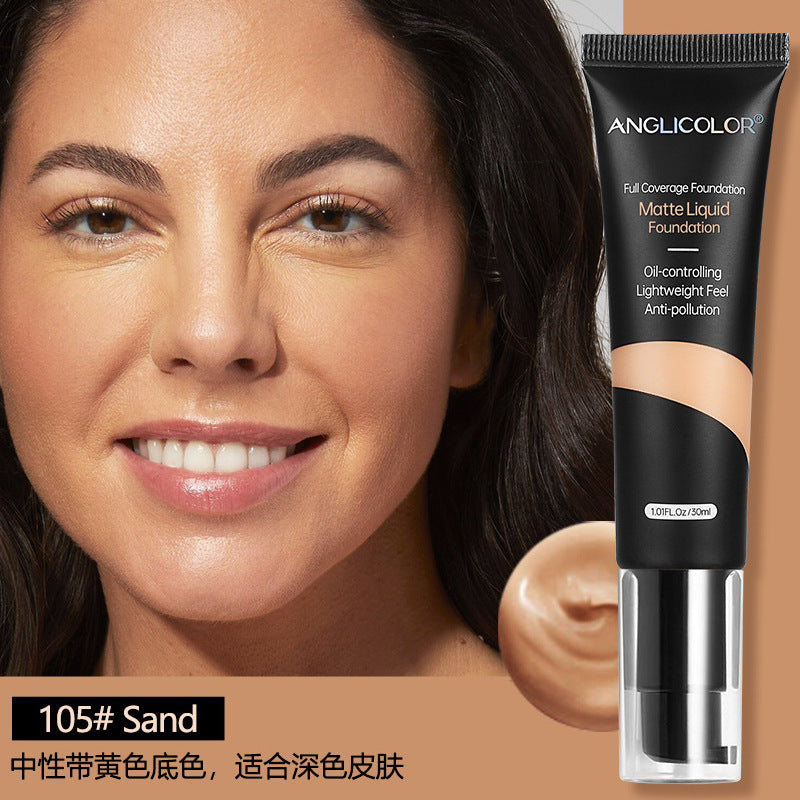Long-lasting Concealing Foundation foundation Waterproof Oil Control Foundation Cream Non-Cakey Concealer