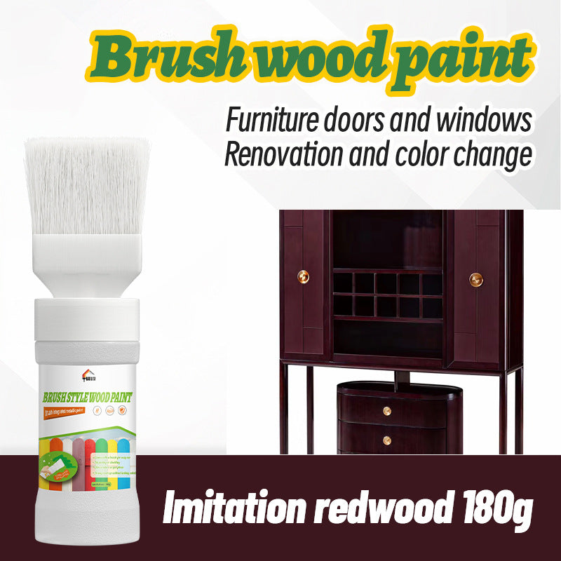 Wooden Brush Paint Solid Wood Cabinet Table Chair Water-Based Coating Door Window Furniture Renovation Color Change Latex Paint Oil Paint