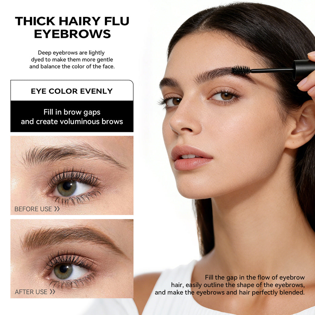 sheloves Eyebrow and Hair Dual-use Styling Stick White Hair Covering Magic Waterproof Non-Fading Disposable Hair Dye Pen