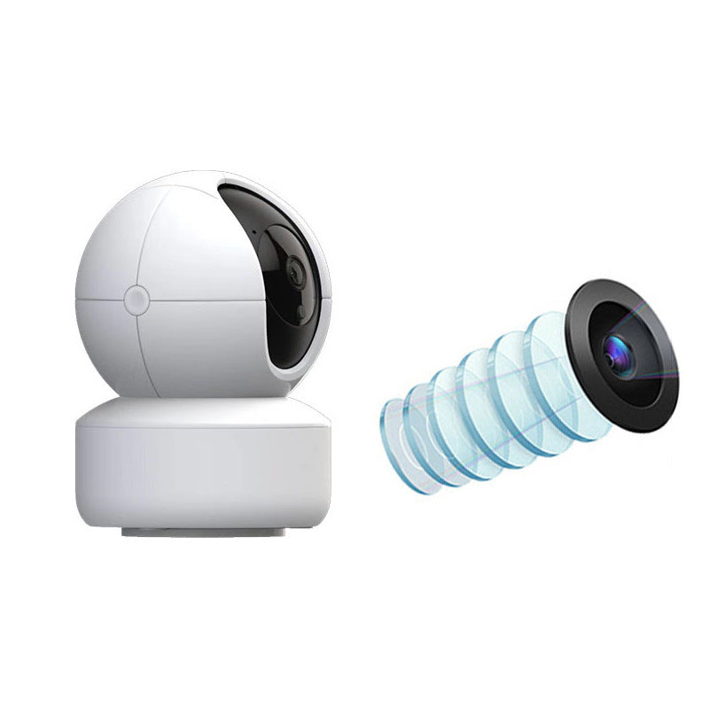 wifi Shake Head Camera Indoor Intelligent Monitoring Alarm Night Vision HD Home Remote Camera Infrared