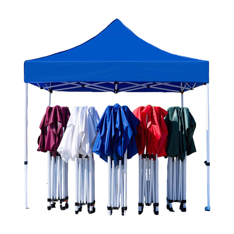 Outdoor Stall Tent Four-Leg Sun Umbrella Four-Corner Large Umbrella Extra Thick Hexagonal Frame Durable Market Sunshade