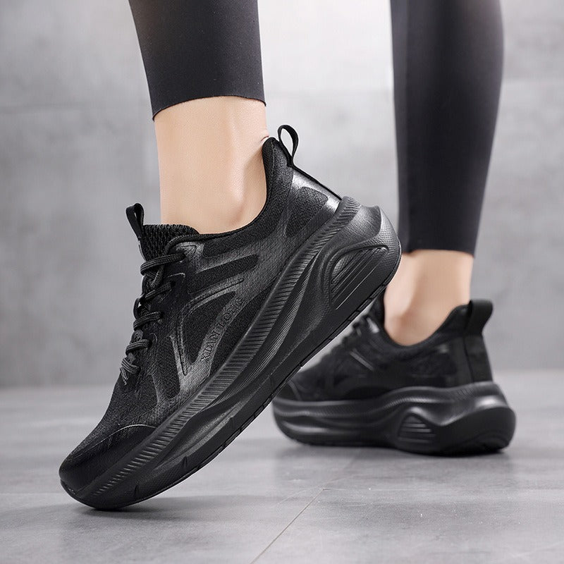 Professional Running Shoes for Men and Women, Spring and Summer New Soft Sole, Lightweight, Shock Absorption, Breathable, Jump Rope, Non-Slip, Marathon Walking Shoes