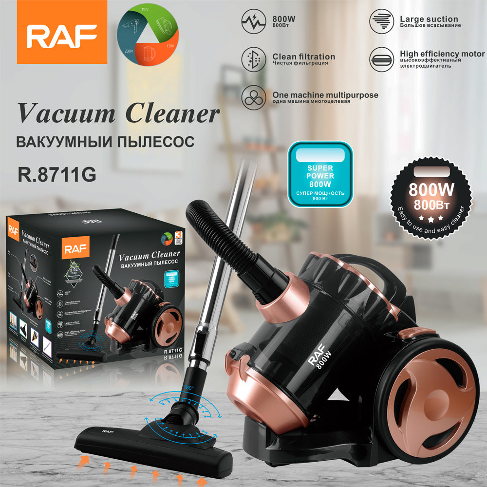 RAF EU Standard Intelligent Display Powerful Household Vacuum Cleaner Horizontal Portable Vacuum Cleaner R.8711 2L