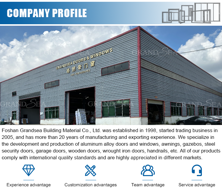 Hurricane Resistant Thermal Insulation Double Glazed Modern Exterior Door Modern Design Aluminum Lowe Glass Sliding Door