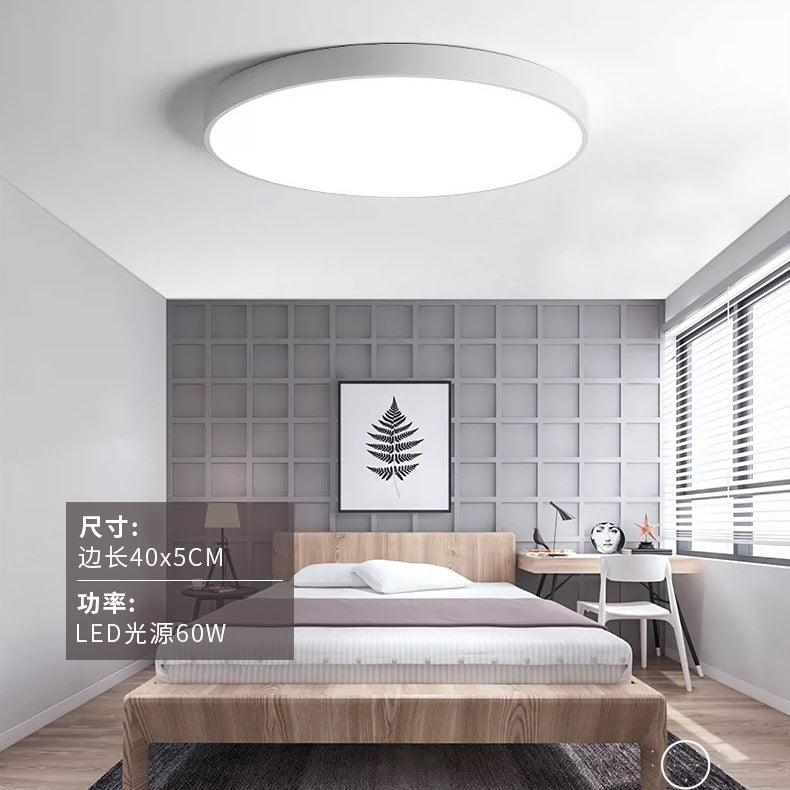 Modern simple personality square living room lamp Nordic Creative Home Use led Bedroom Ceiling Light Zhongshan Lighting Fixtures