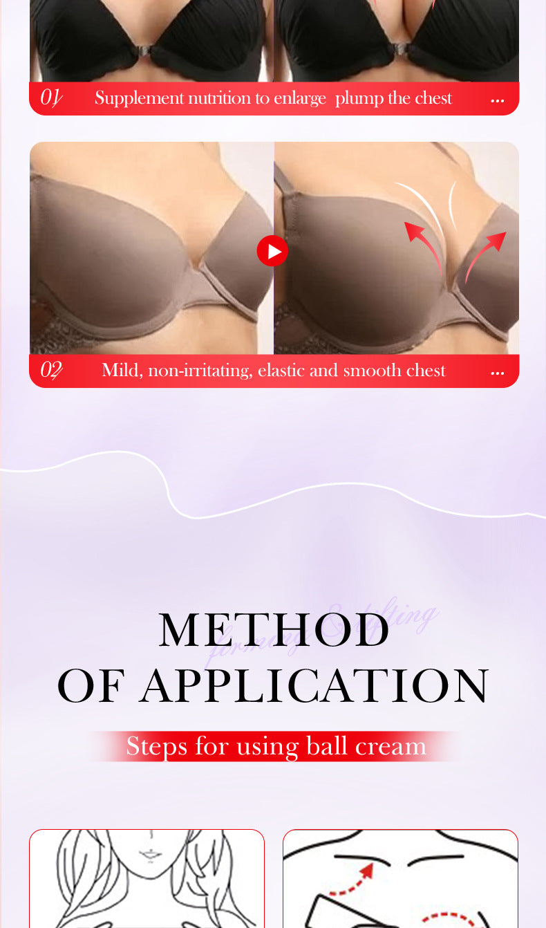 Full English Roll-on Cream20g SADOER Breast Firming and Plumping Massage Care Beauty Cream  Wholesale