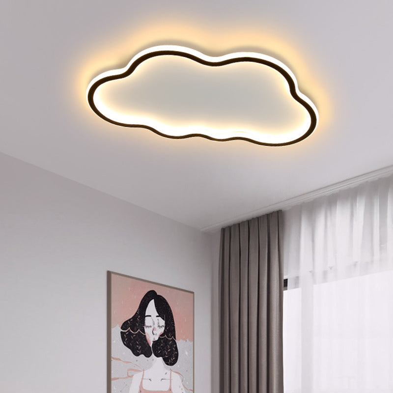 Ultra-thin Nordic Ceiling Light Modern Simple Bedroom Cloud led Lighting Living Room Internet Celebrity Side Emitting Creative Lamp