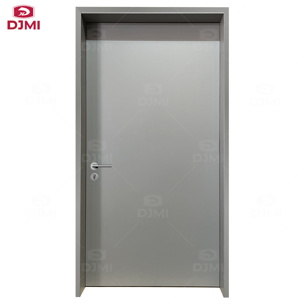 China Top Manufacturer Custom High Quality Bedroom Door Internal Room Door Design Modern Interior Wooden Door