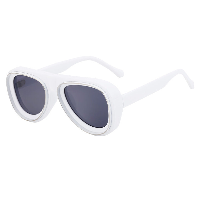 European and American Toad Sunglasses for Men, High-End Pilot Sunglasses, Men's Driving Sun Protection Glasses sunglasses