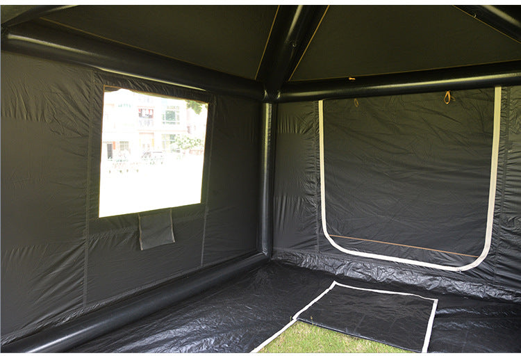 Wholesale Inflatable Tent from Source Factory Middle East Saudi Arabia Tent Black Coating Sunproof Rainproof Automatic Quick Open3*