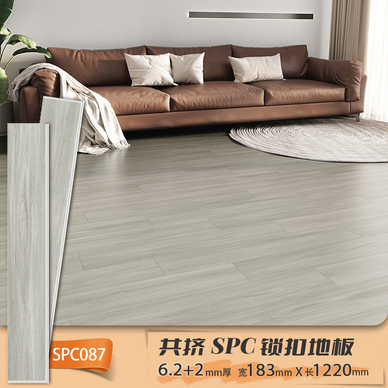 Anti-Slip Waterproof Fireproof Locking Eco-Friendly Flooring Commercial Project spc Stone Plastic Locking Type PVC Stone Crystal Flooring