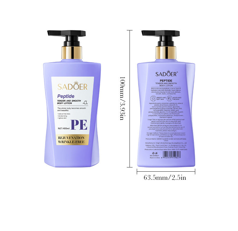 All English Vitamins C Translucent Body Lotion SADOER Moisturizing Body Lotion  Wholesale