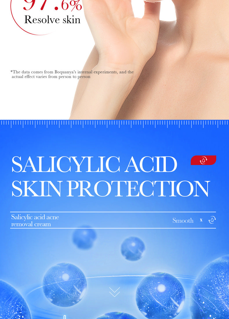 Full English Cream BIOAOUA Salicylic Acid Moisturizing Hydrating Fading Acne Marks  Wholesale