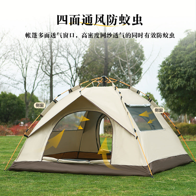 Hot-Selling Outdoor Camping Fully Automatic Waterproof Sunproof Quick-Open Tent Camping Mosquito-Proof Portable Tent Wholesale