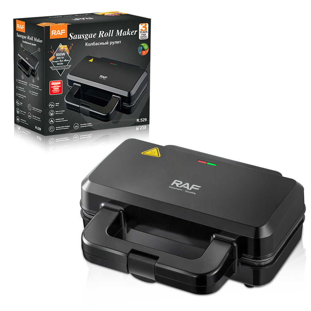 RAF European Standard Household Hot Dog Machine Sausage Grill Breakfast Sausage Maker Ham Sausage Maker Grilling Machine R.529