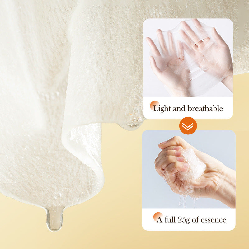 Turmeric Mask BIOAOUA Anti-oxidation Moisturizing Hydrating Nourishing Face Mask Sheets Wholesale for Cross-border Trade