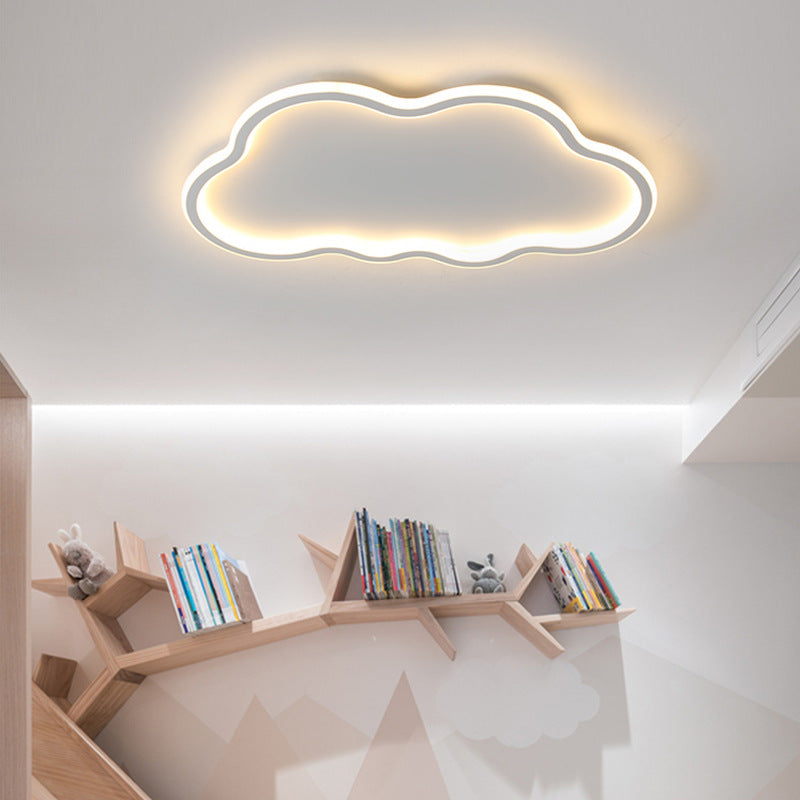 Ultra-thin Nordic Ceiling Light Modern Simple Bedroom Cloud led Lighting Living Room Internet Celebrity Side Emitting Creative Lamp