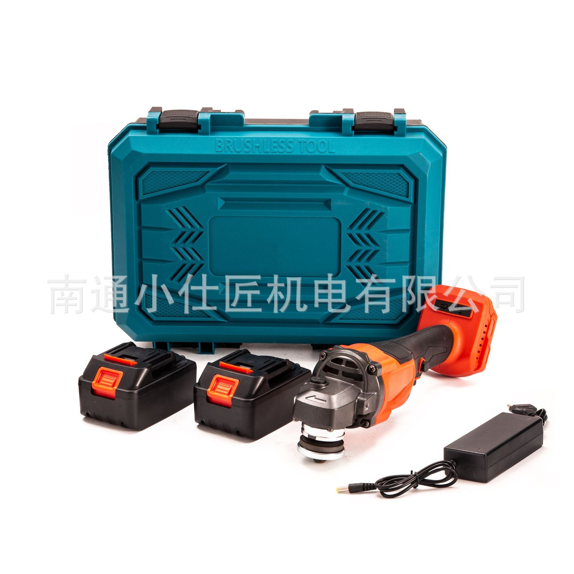 Cross-Border Foreign Trade Lithium Battery Angle Grinder High Power Portable Handheld Polishing Machine Multi-Function Rechargeable Grinding Machine