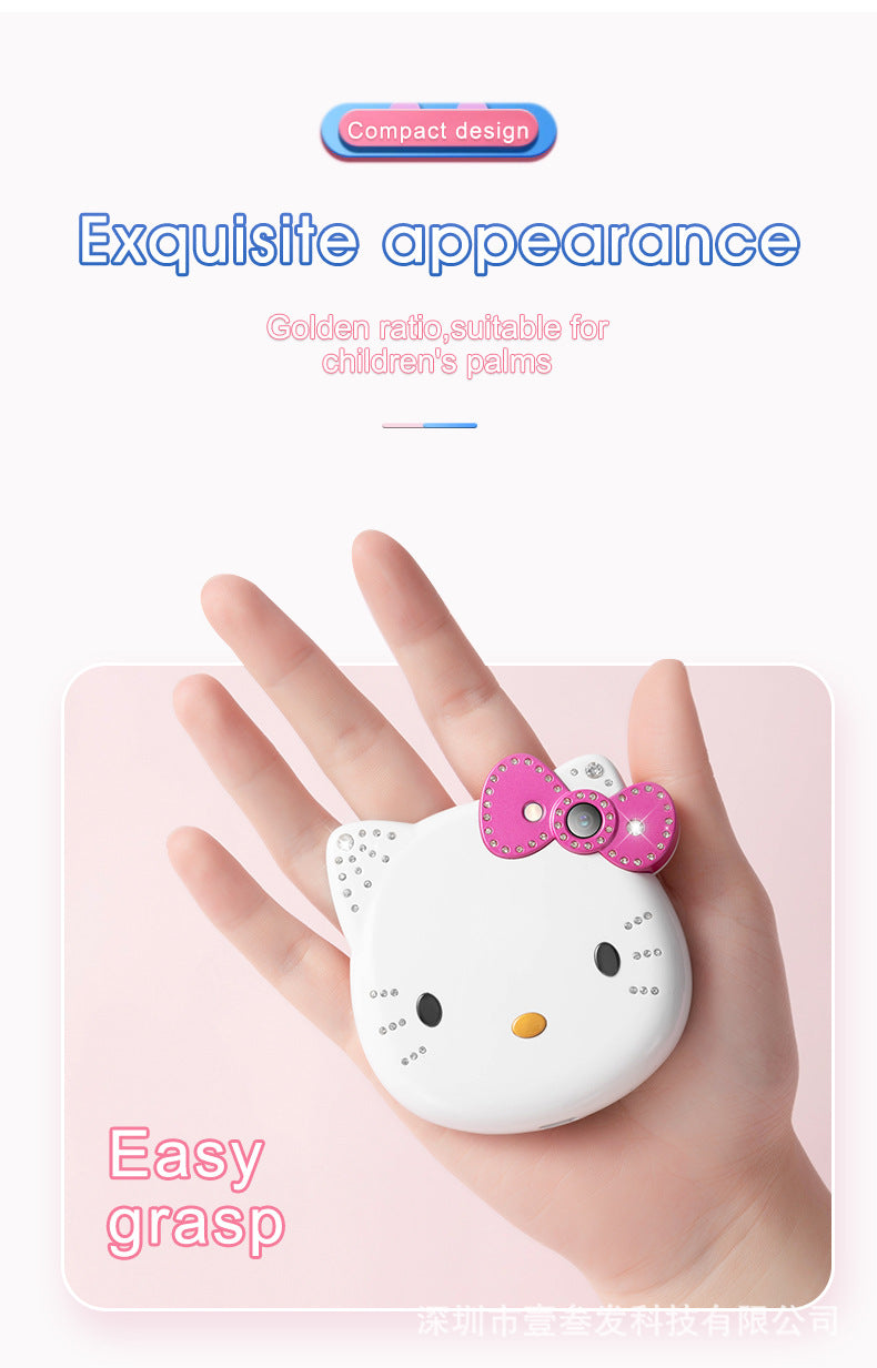 i168Mini Button Straight New Model Mini Hellokitty Small Phone Hot Sale Cartoon Cute