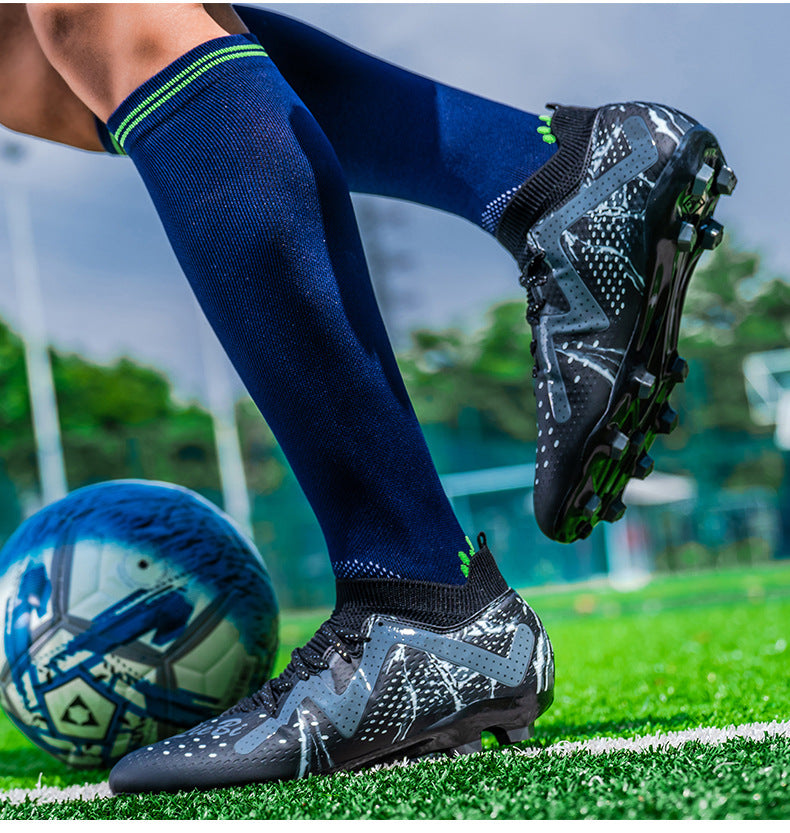 Men's Soccer Shoes Children's Cleats tf Professional training shoes for adult students, wholesale soccer shoes