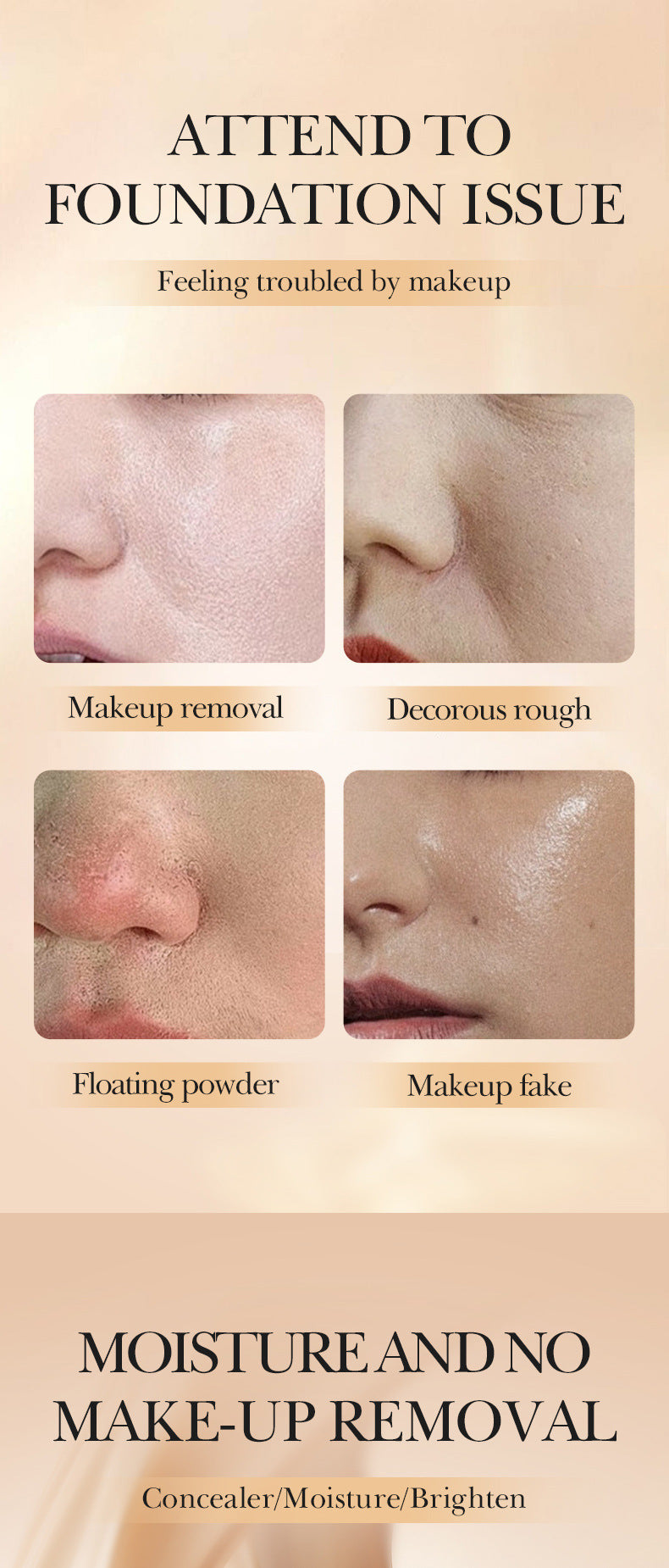 Full English Aloe Vera Long-lasting Concealer BB Frost SADOER Contouring and Shaping Makeup BB Wholesale  Foreign Trade Frost