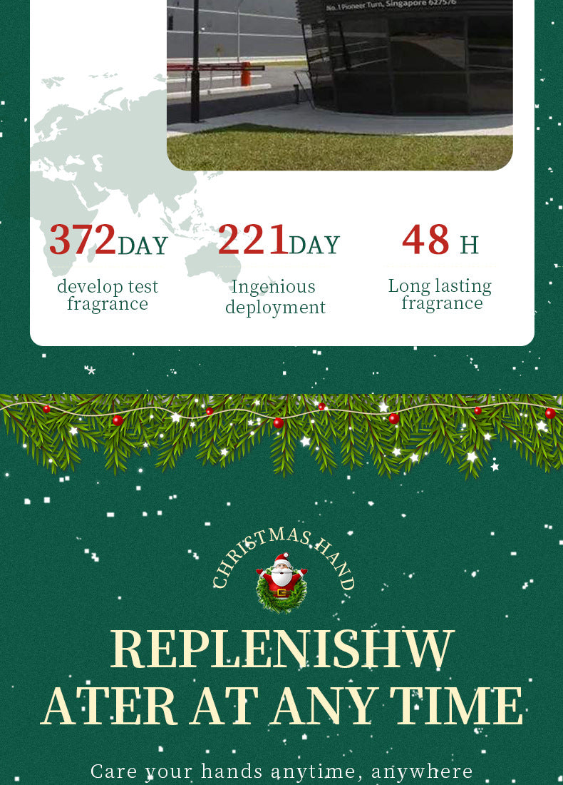 Full English Christmas Hand Cream Set ZOZU Refreshing Moisturizing Hand Cream Gift for  Wholesale