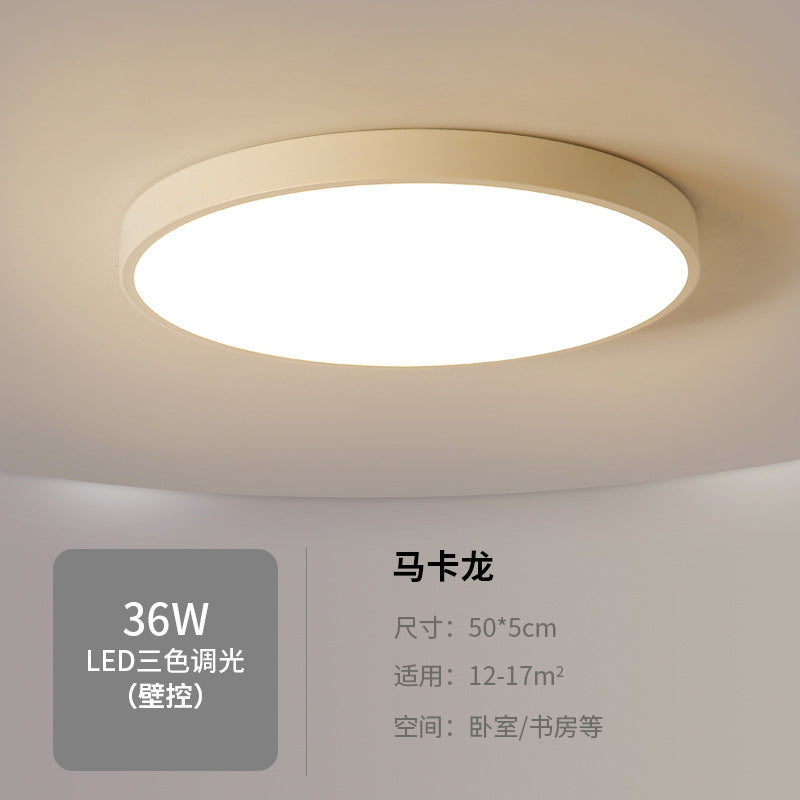 led Ceiling Light Master Bedroom Light Internet Celebrity Simple Modern Room Light Cozy Romantic Balcony Lighting Atmospheric Home Use