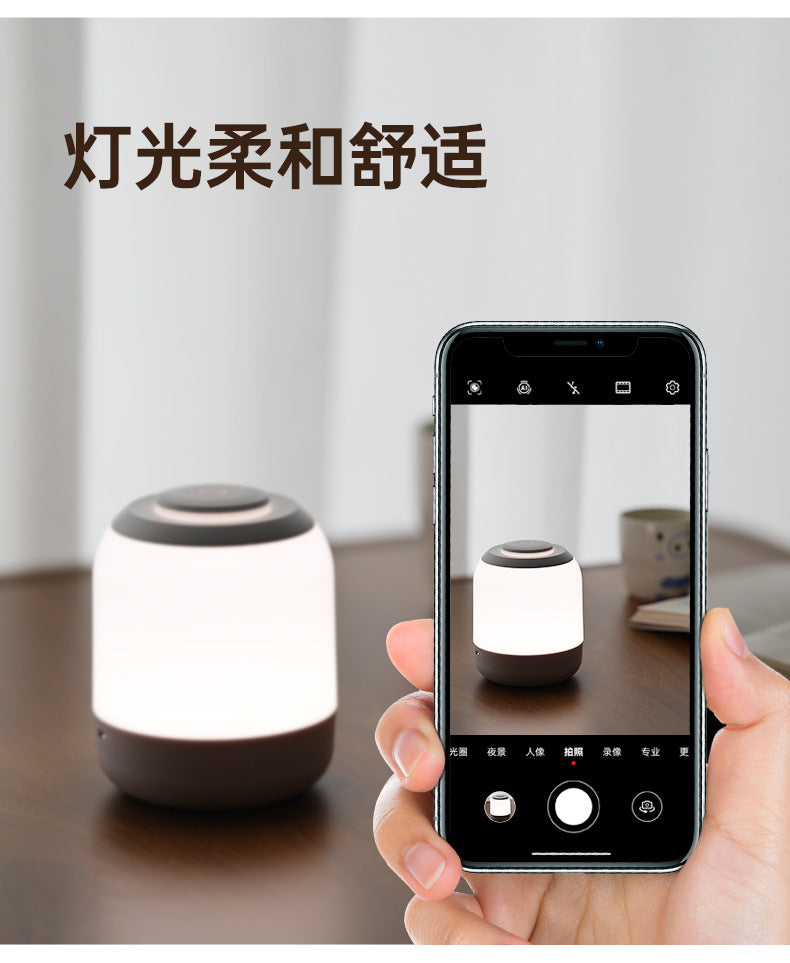 Rechargeable Touch led Night Light Nighttime Nursing Bedside Lamp Dormitory Desk Lamp Atmosphere Tap Lamp