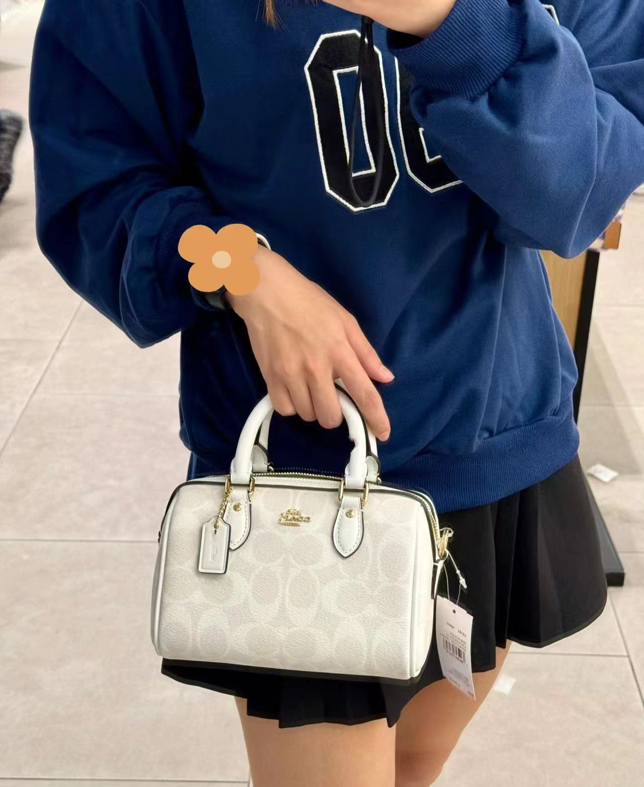Classic Presbyopic Boston Kuo Family New Model Rowan Pillow bag mini Handbag Classic Presbyopia Crossbody Women's Bag