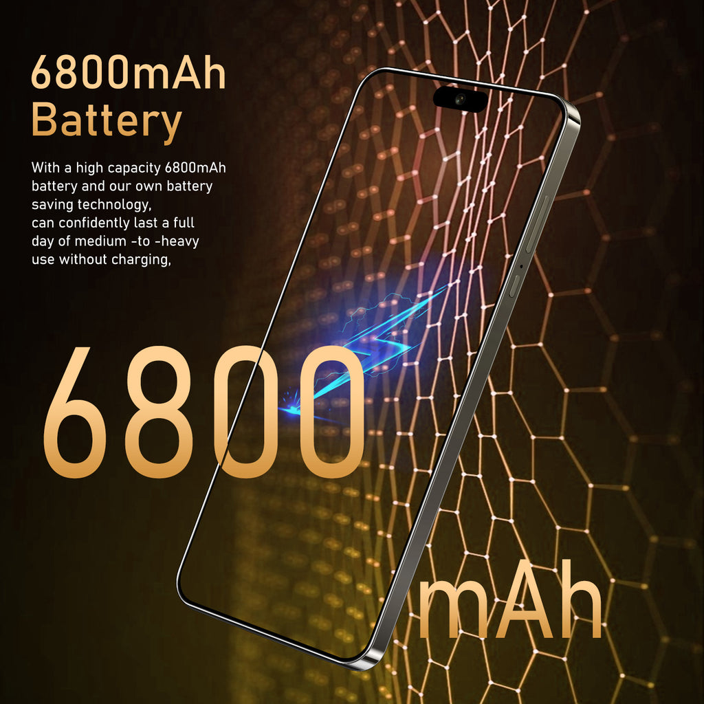 Globally Exclusive for Smartphones i16pro max Android Large Screen16+1T Source Factory(Popular)