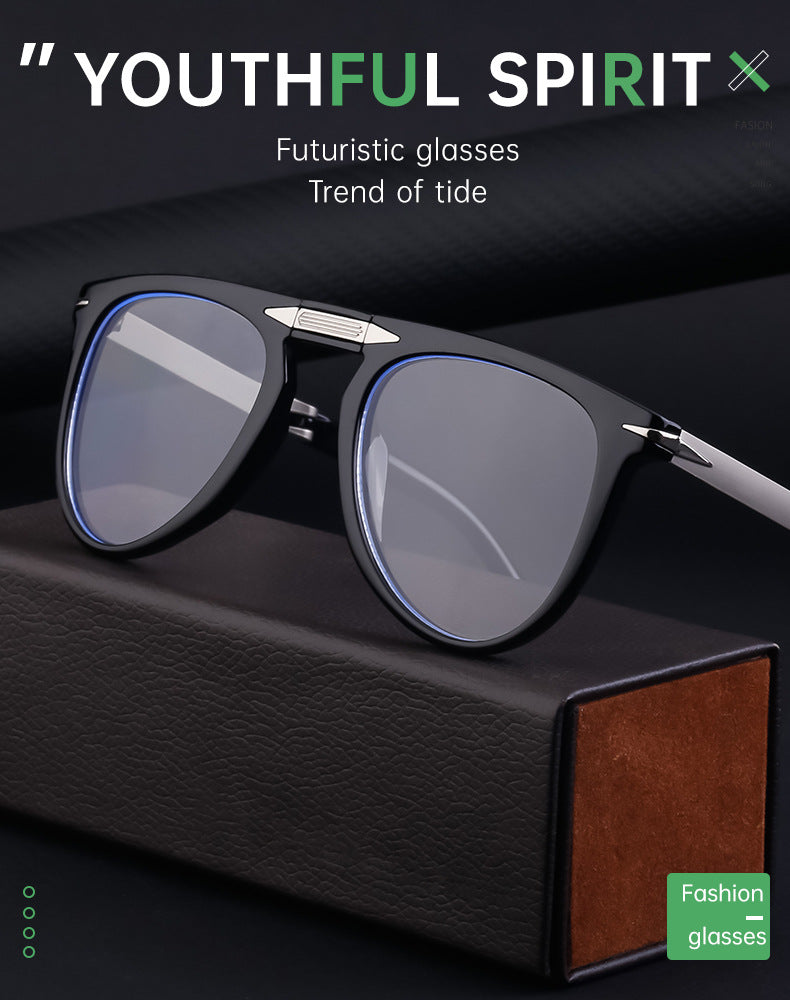 Vintage Polarized Folding Glasses Trendy Fashion Sunglasses Men's Aviator Glasses Wholesale Fishing Sunglasses shades