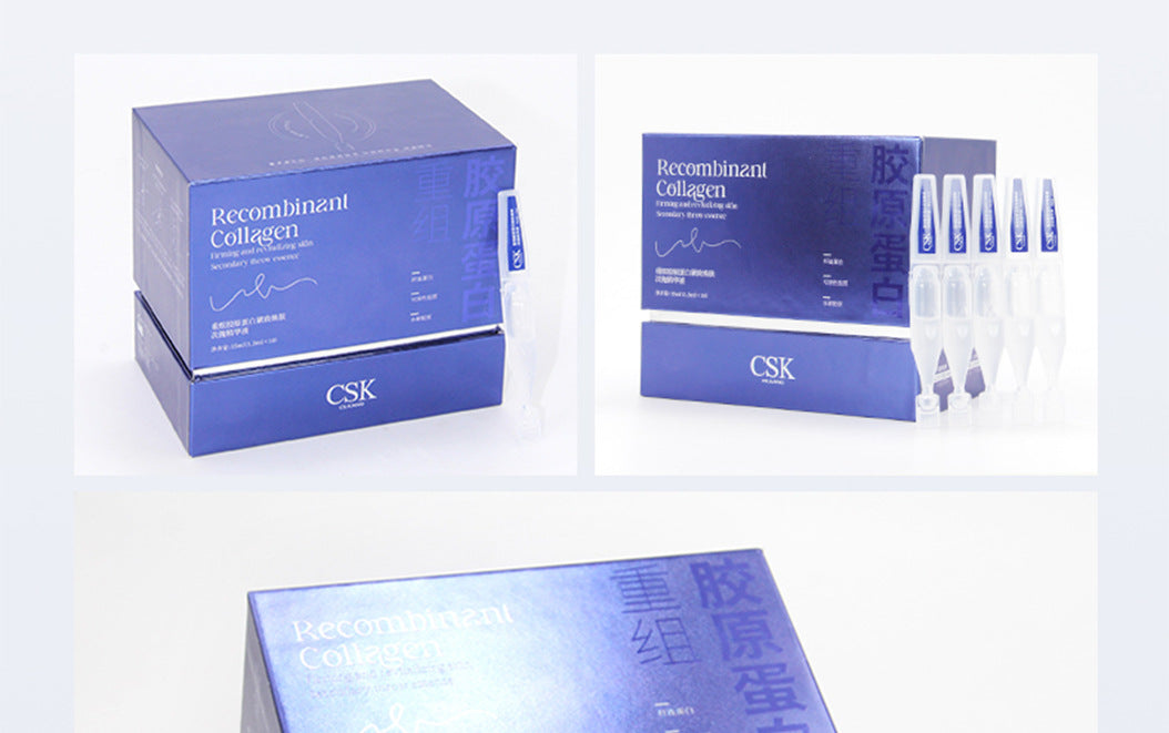 Anti-Wrinkle Restructured Collagen Single-Use Serum Firming Hydrating Moisturizing High-End Single-Use Skin Renewal