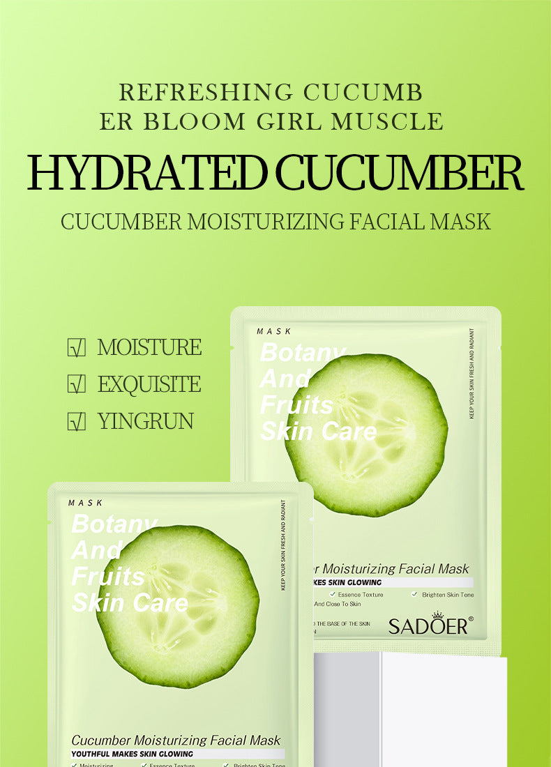 Fruit Mask SADOER Avocado Rose Hydrating Moisturizing Tablets Cross-border Foreign Trade Skincare Wholesale