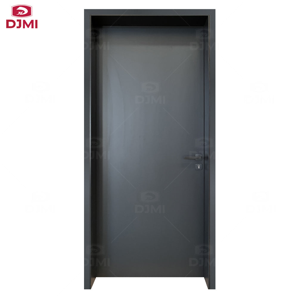 China Top Manufacturer Custom High Quality Bedroom Door Internal Room Door Design Modern Interior Wooden Door