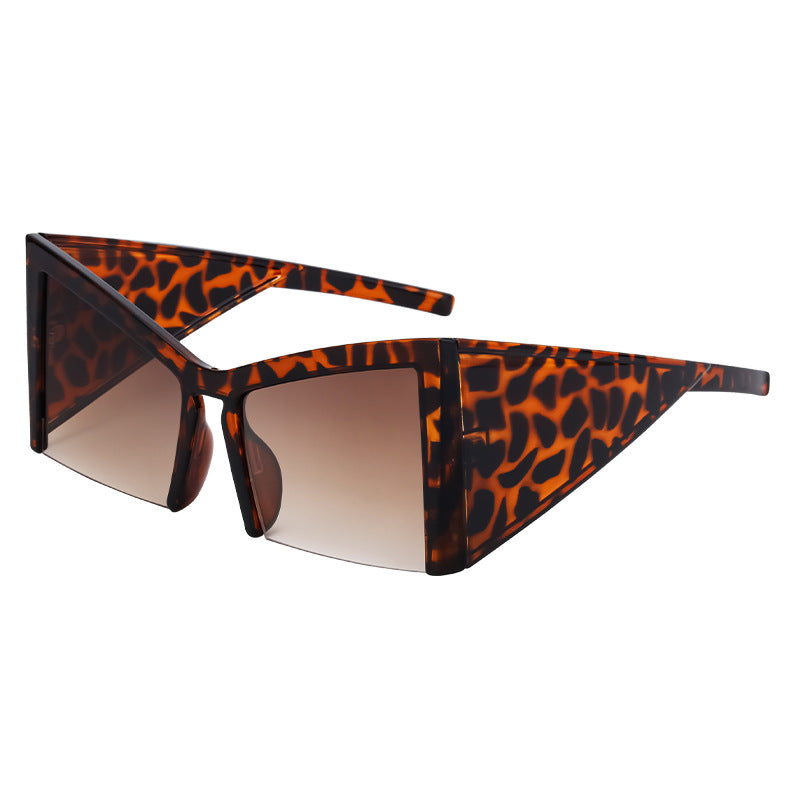 European and American Retro Large Frame Sunglasses for Women, Unique Cat Eye Sunglasses, Wholesale Glasses for Women sunglasses