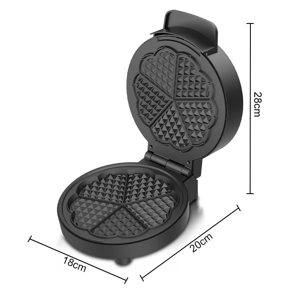 RAF European and American Household Breakfast Machine Waffle Maker Fully Automatic Mini Double-Sided Heating Electric Griddle Light Food Machine