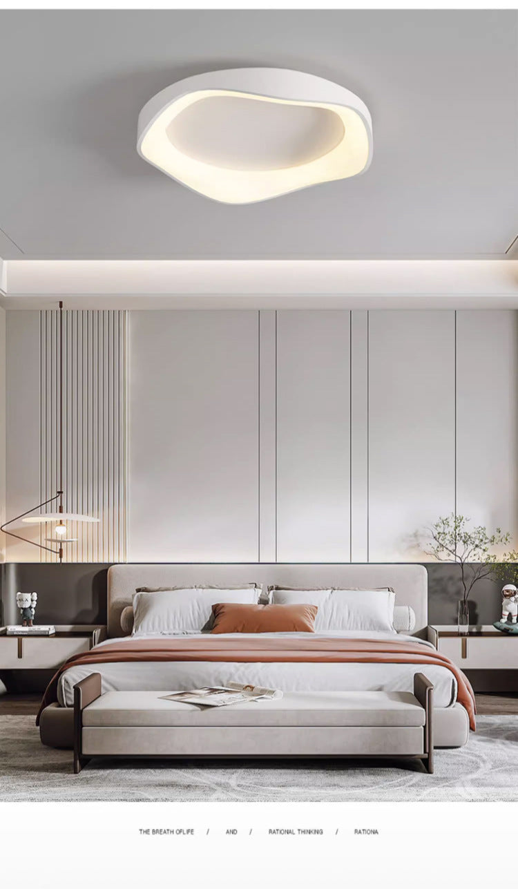 Macaron Ceiling Light Ultra-thin Living Room Lamp Home Decoration Modern Minimalist Bedroom Lamp led Creative Round Shape Ceiling Lamp