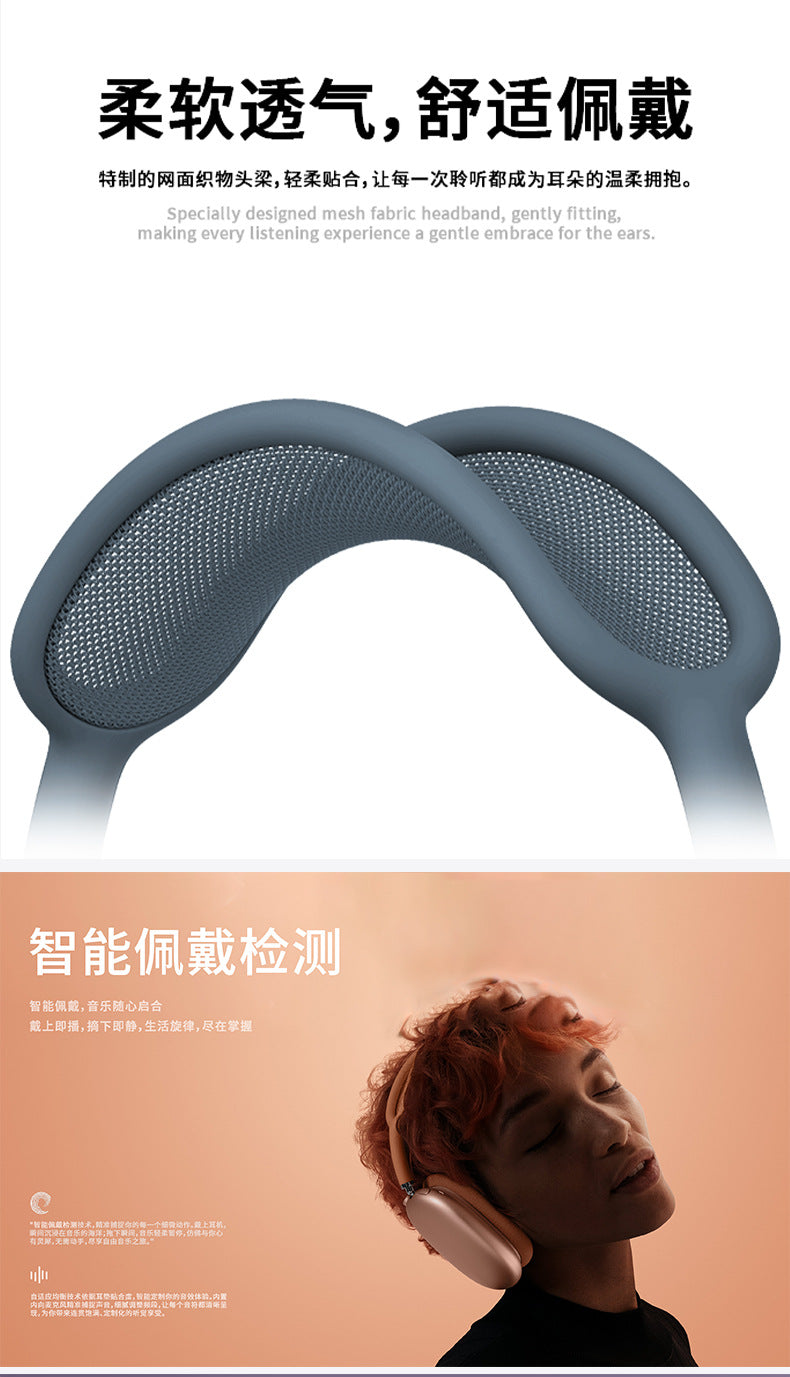Head-mounted Bluetooth Wireless Earphones Sports Long Battery Life Support Customization Stereo Sound Quiet Noise Reduction