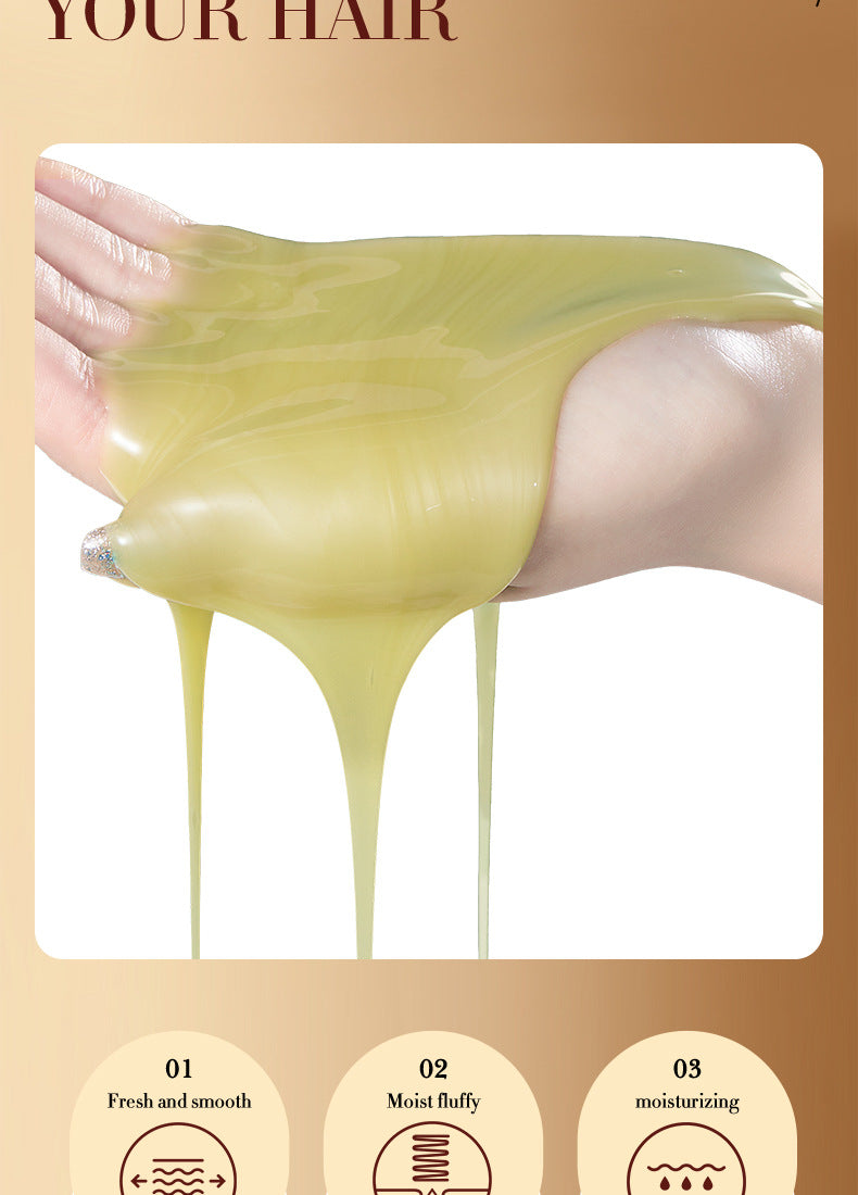 Ginger Shampoo Sachet SADOER Moisturizing, Smooth, Deep Cleansing, Portable Pack, Cross-Border Foreign Trade Wholesale