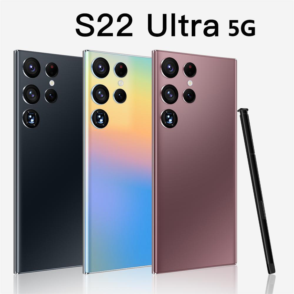 Popular S22Ultra 5G Smartphone7.2Large Screen Mobile Phone3+32Android Phone Wholesale