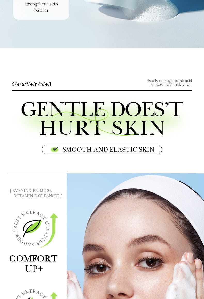 Sea Fennel Hyaluronic Acid Skin Care Set  BIOAOUA Moisturizing Five-Piece Set Cross-Border Wholesale