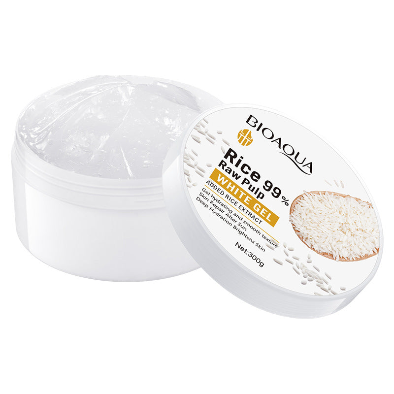 Rice Gel300g BIOAOUA Moisturizing, refreshing, and nourishing gel for cross-border foreign trade wholesale