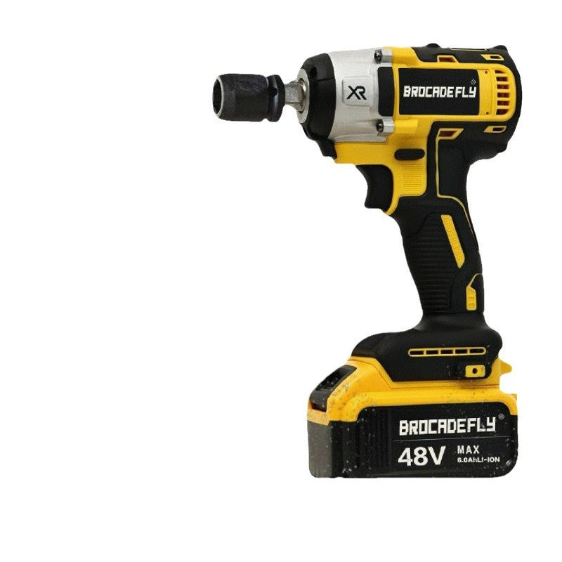 Manufacturer Custom Brushless Electric Wrench High Torque Screwdriver Impact Wind Cannon Wrench Scaffolding Carpenter Wrench