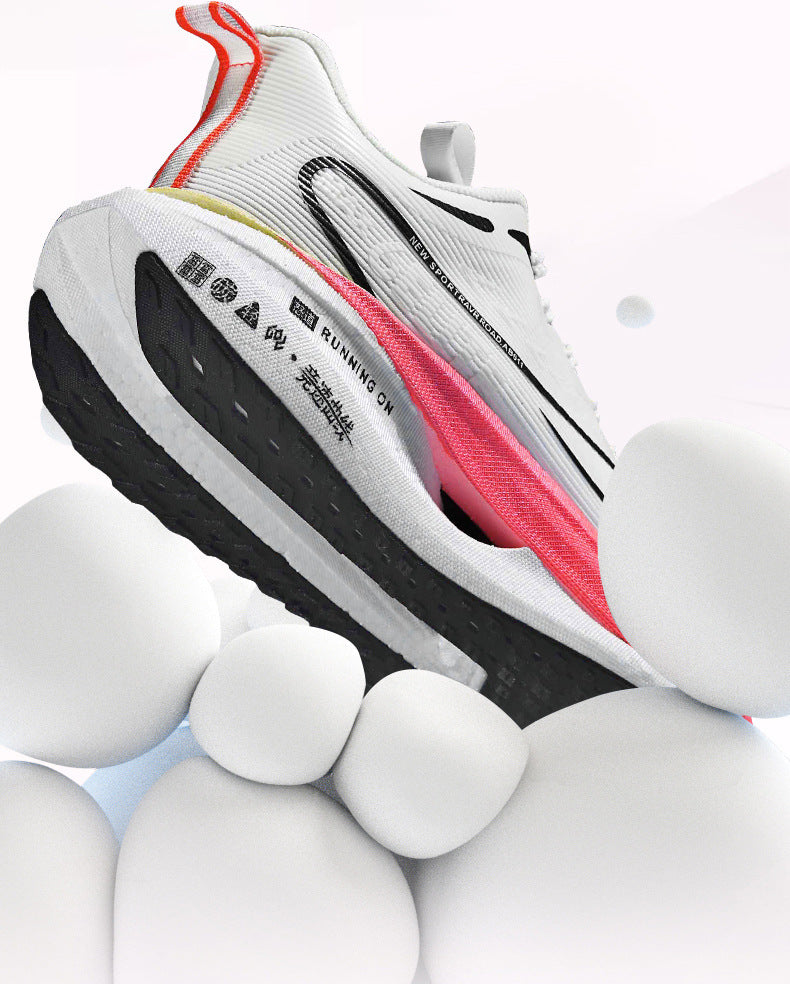 2025New model Feidian6pro Popcorn Carbon Plate Professional Racing Running Shoes Comfortable Breathable Unisex Sports Shoes