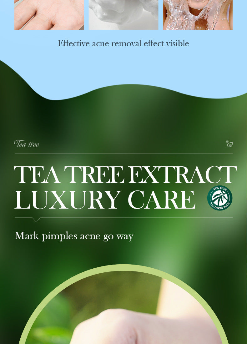 Full English Tea Tree Mousse Facial Cleanser150gSADOER Clean Bubble Dense Facial Cleanser  Wholesale