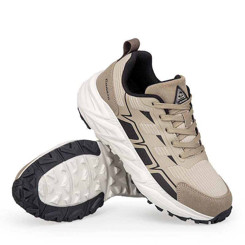 Breathable Casual Versatile Sneakers2024Autumn New Anti-Slip Running Shoes for Teenagers Lightweight Shock-Absorbing Trendy Shoes