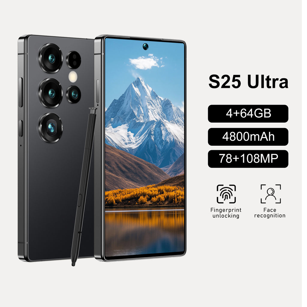 Hot Selling Product Mini S25 Ultra Smartphone4+64G All-Network Dual-SIM Dual-Standby Android mini Hand