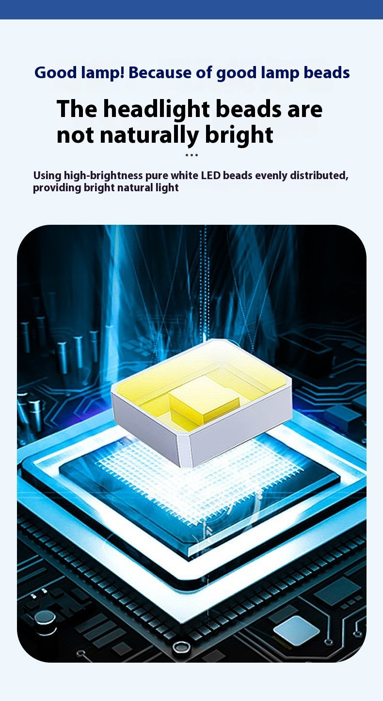 High-Power Outdoor Household Garden Solar Flood Lights Waterproof Rural Engineering Street Lighting Investment Cross-Border